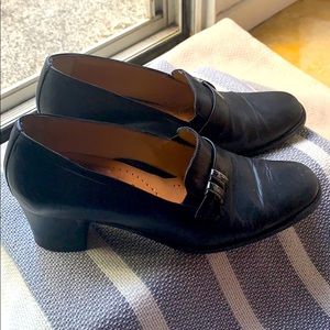 Genuine Italian leather size 37.5 heel
